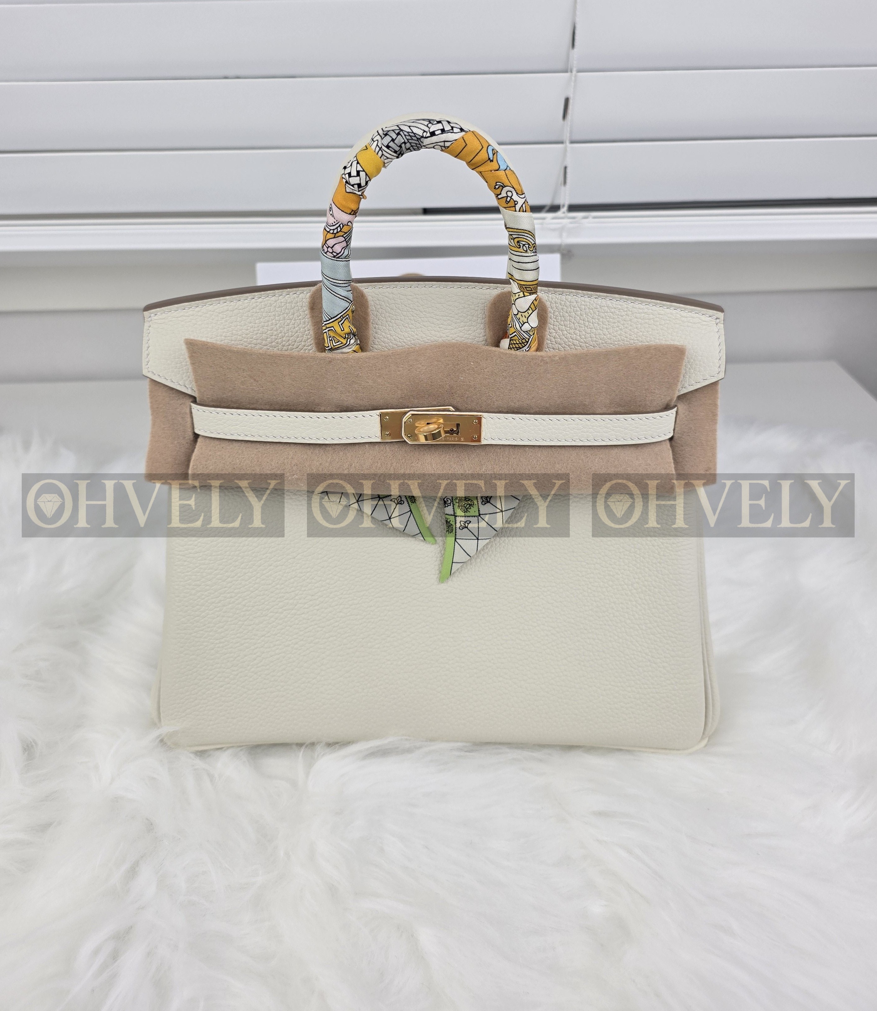 Hermès Birkin 25 TOGO 머쉬룸/금장 (시중가 4000만원대)