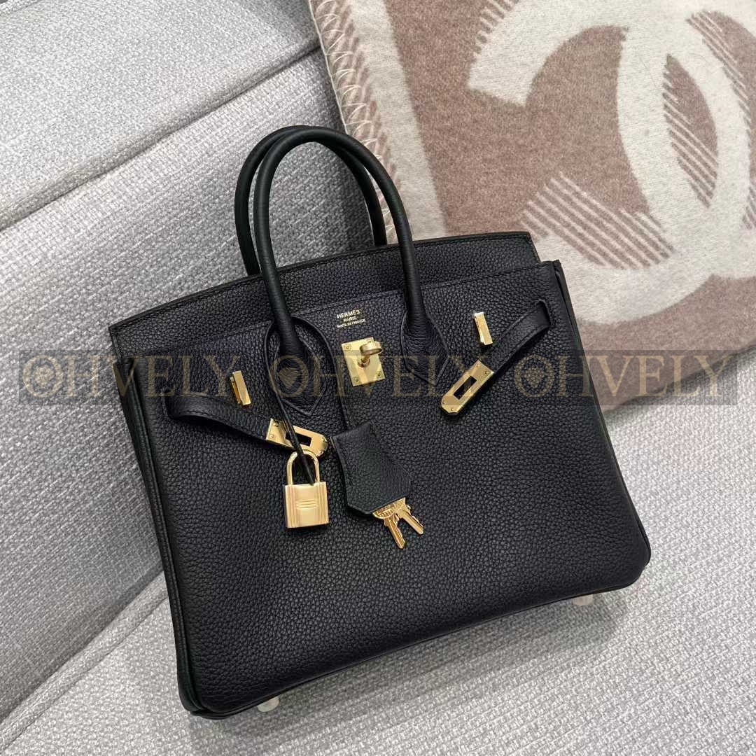 Hermès Birkin 25 TOGO 블랙/금장 (시중가 3500만원대)