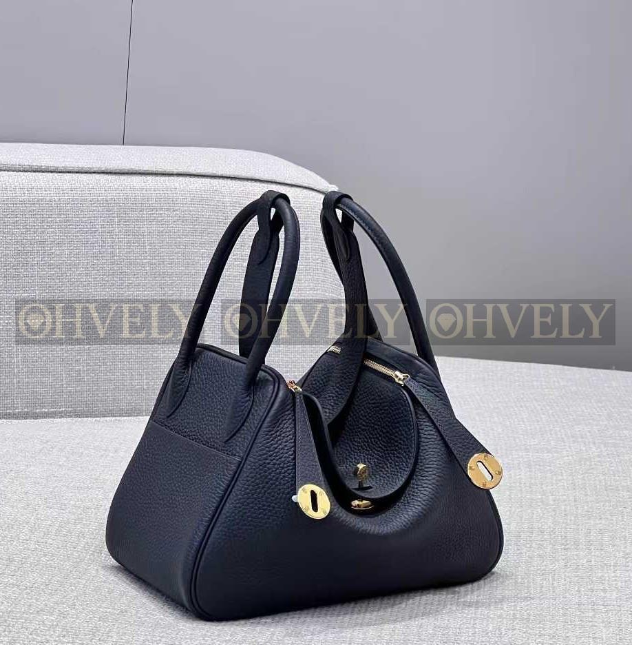 Hermès Lindy 26 네이비블루(Bleu Nuit)/금장 (시중가1600만)