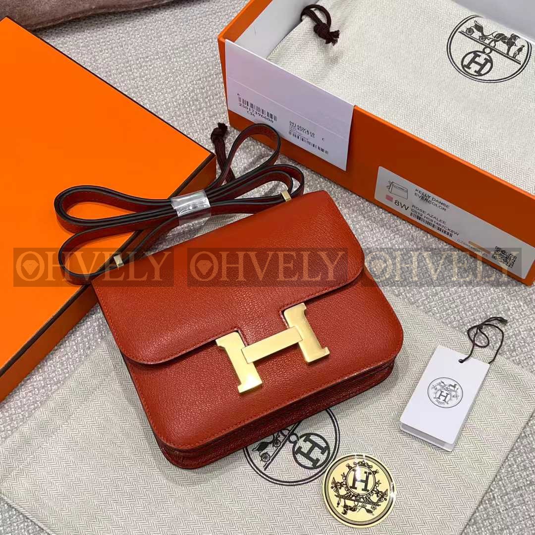 Hermès 콘스탄스 18 Potiron/금장 (시중가1600만)