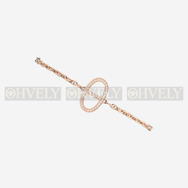 에르메스 Chaine d'ancre Contour Bracelet