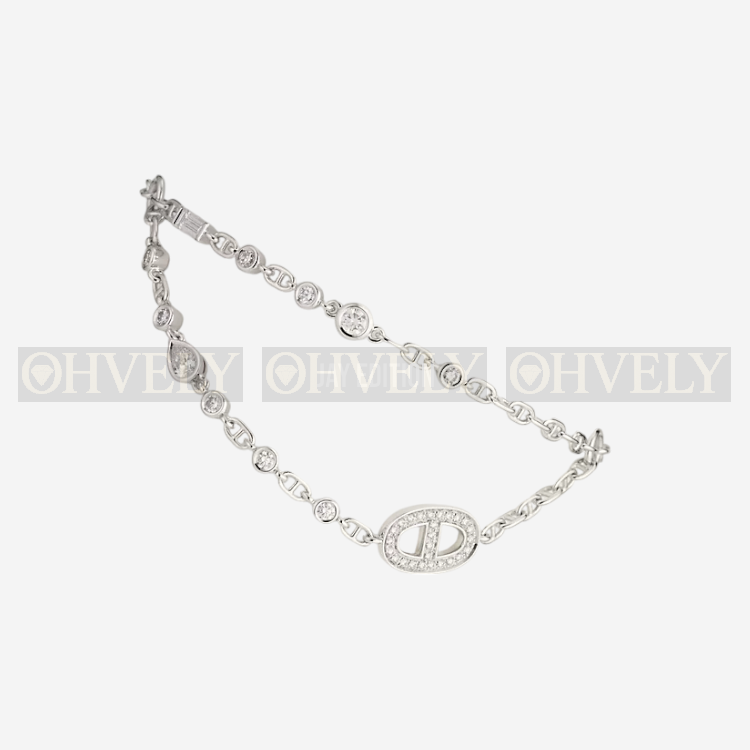 에르메스 Chaine d'ancre Chaos Fancy Bracelet