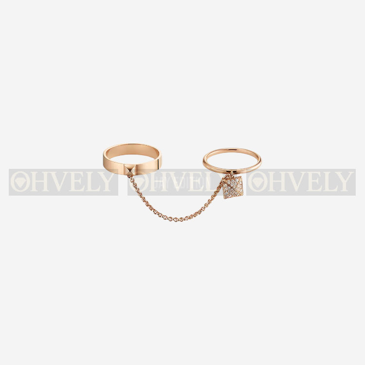 에르메스 Hermès Clou d'H 더블 링