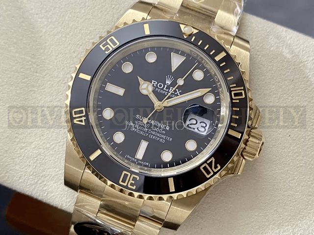롤렉스 서브마리너 흑금통 40mm