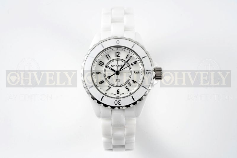 샤넬 J12 워치 33mm 화이트 쿼츠