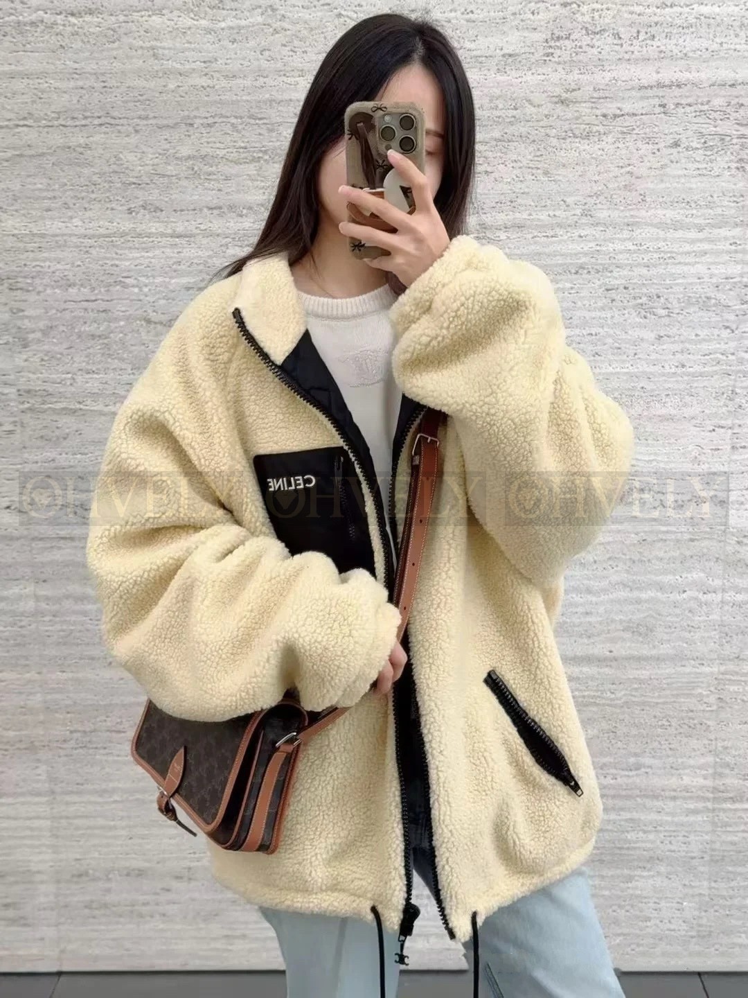 【 ZP 】Celine 2025 후리스 자켓 (매장가 350만원)