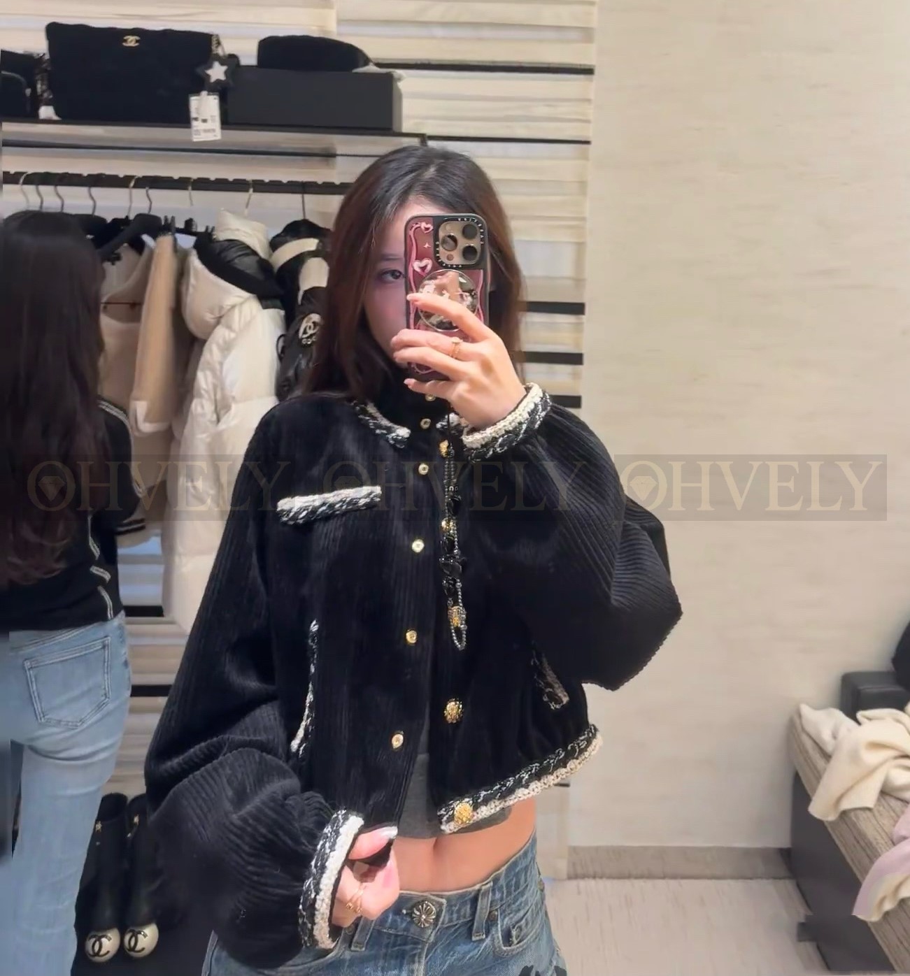 【 ZP 】CHANEL 2025 하프 코트 자켓 (매장가 1089만원)