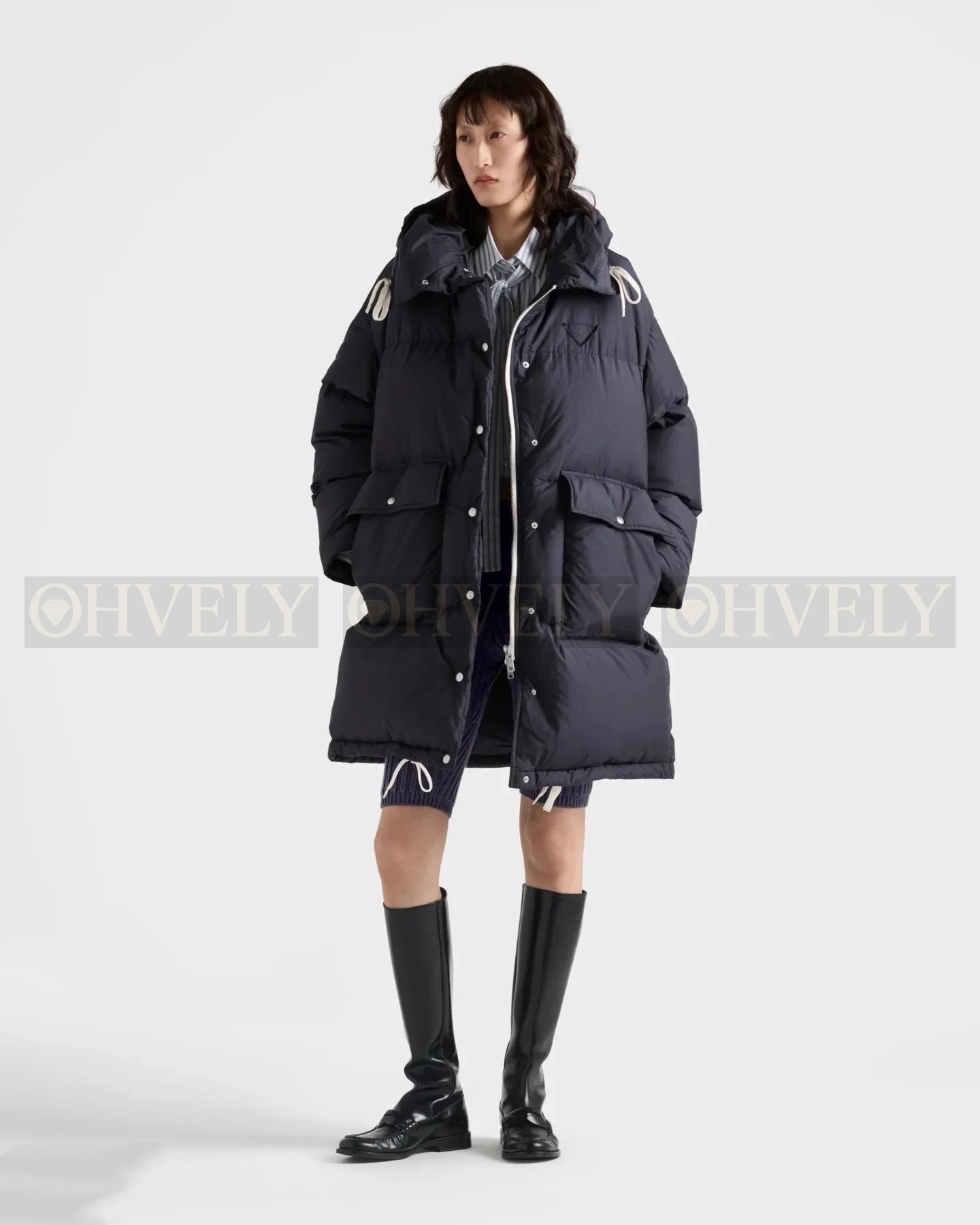 【 ZP 】Prada 2025 롱 패딩 (매장가 792만원)