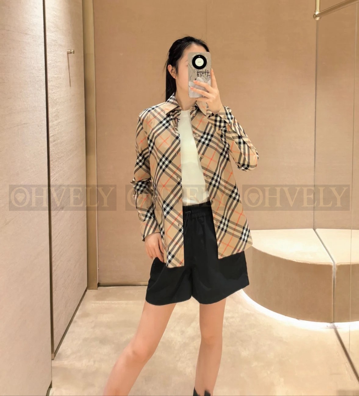 【 ZP 】Burberry 2025 블라우스 (매장가 127만원)