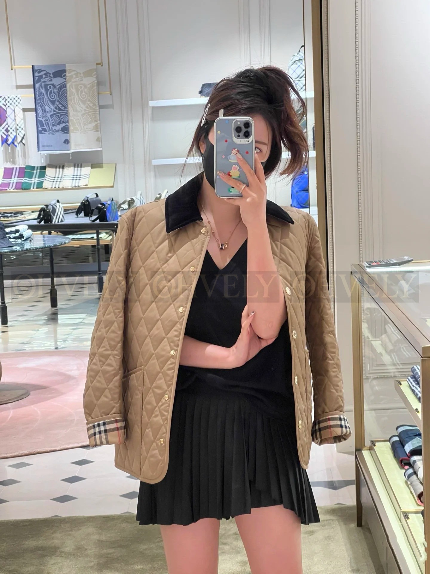 【 ZP 】Burberry 2025 코트 (매장가 217만원)