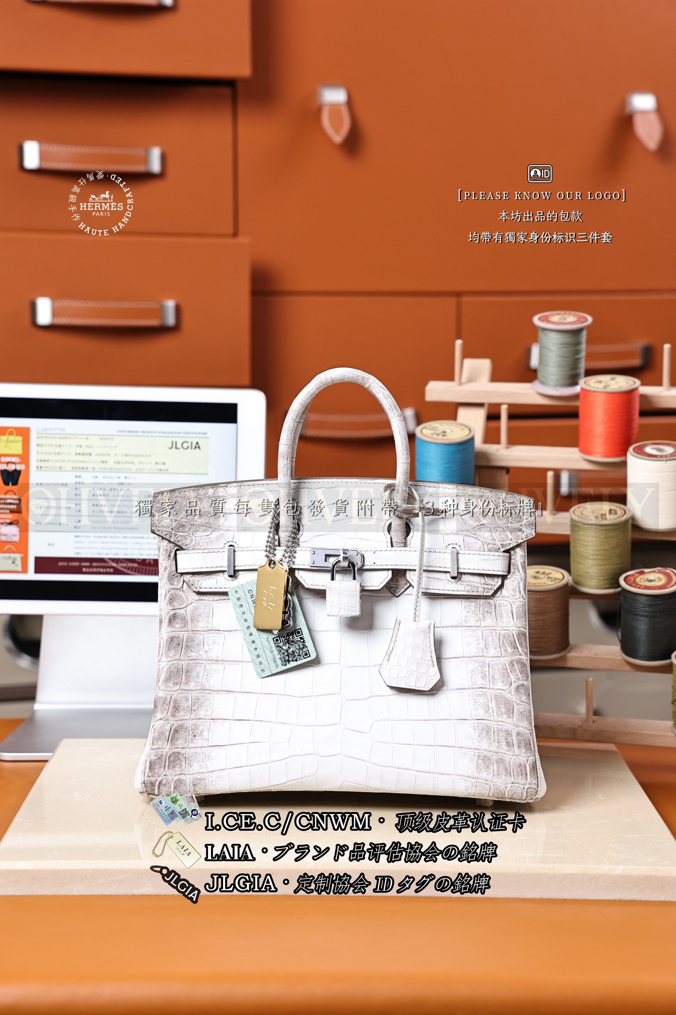 Hermès BIRKIN 𝟸𝟻 𝙷𝙸𝙼𝙰𝙻𝙰𝚈𝙰 은장