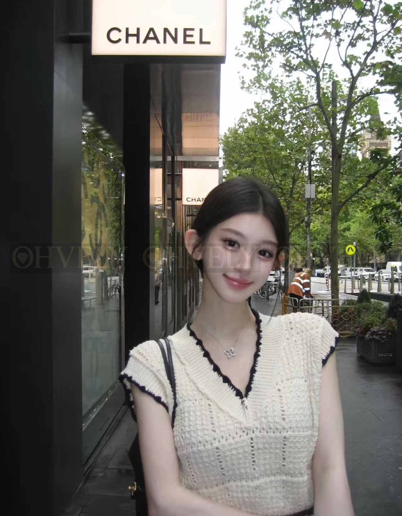 【 ZP버전 】샤넬 코튼 니트 스웨터