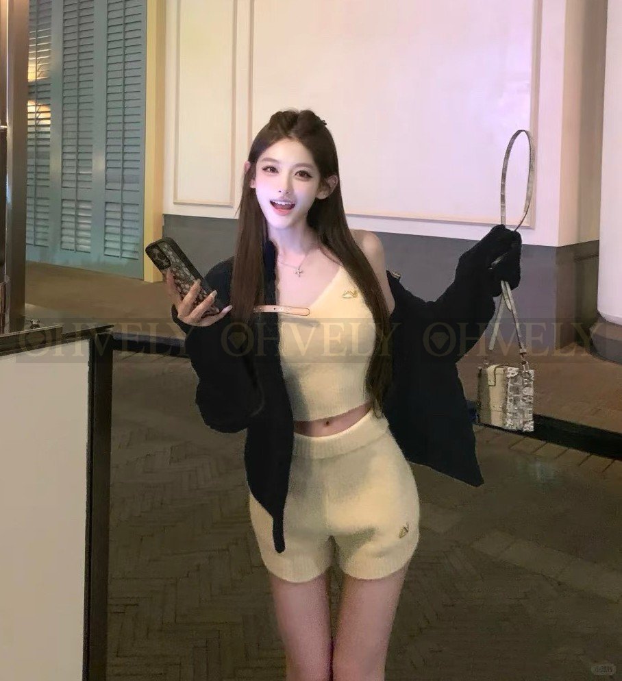 【 ZP버전 】 LOUIS VUITTON 루이비통 트위드 울 숏 팬츠