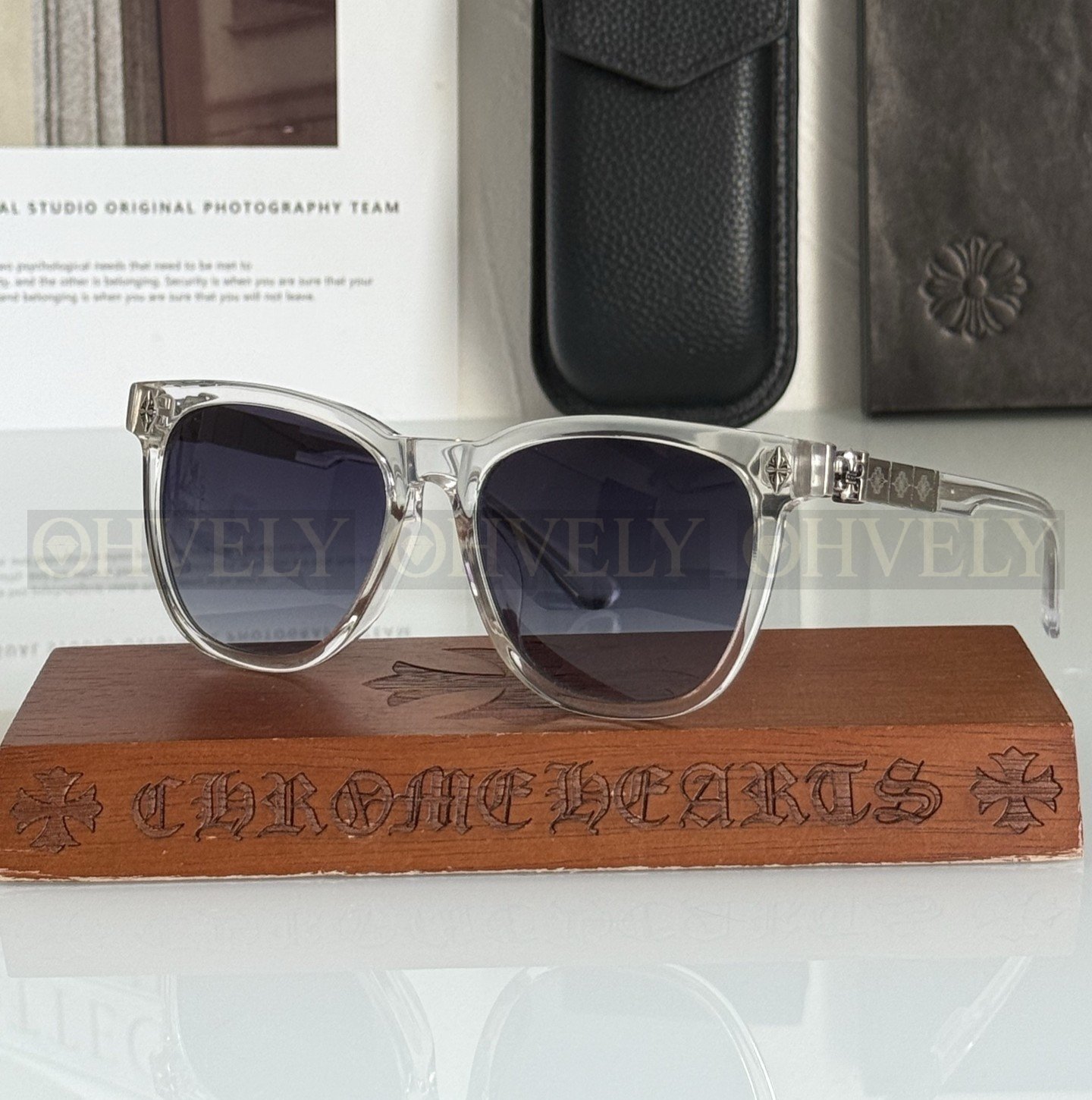 CHROME HEARTS  크롬하츠 스퀘어 프레임선글라스