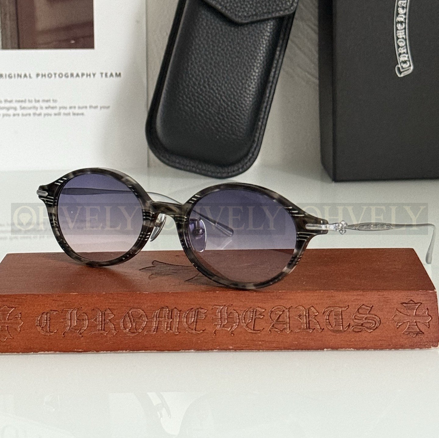 CHROME HEARTS  크롬하츠 라운드 선글라스