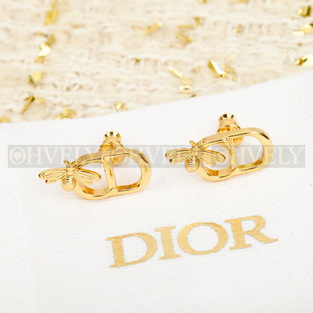 디올 Dior CD 가든 스터드 이어링