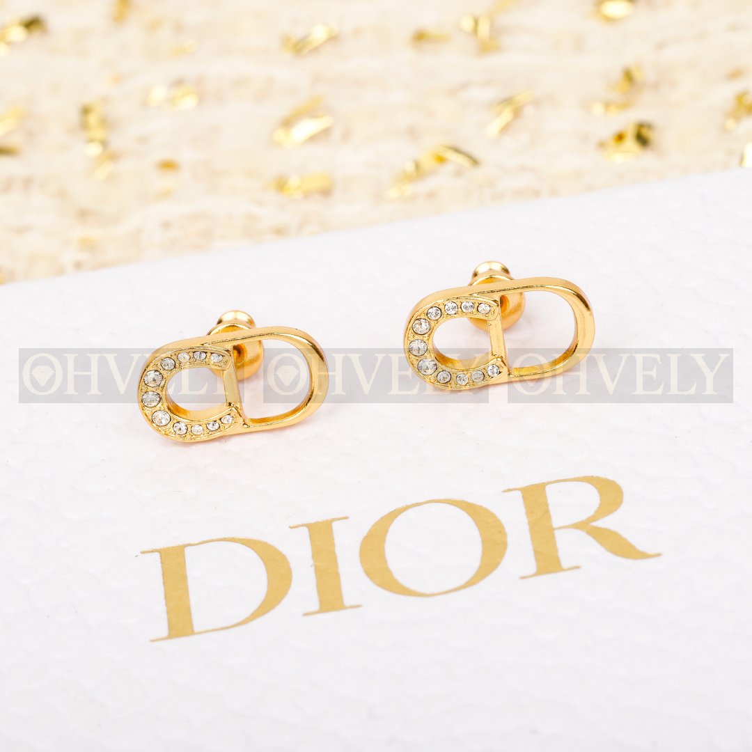디올 Dior Petit CD 스터드 이어링