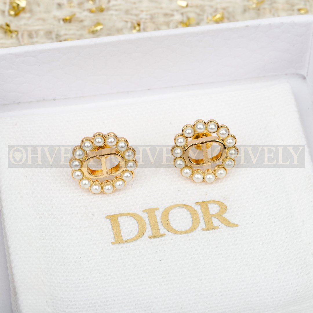 디올 Dior Petit CD 스터드 이어링