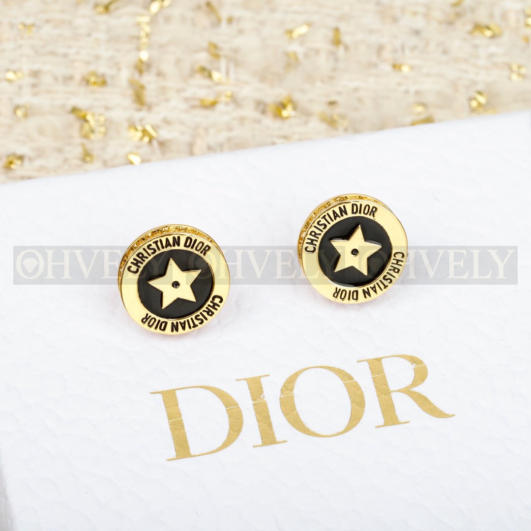 디올 Dior Night Code 이어링 (블랙)