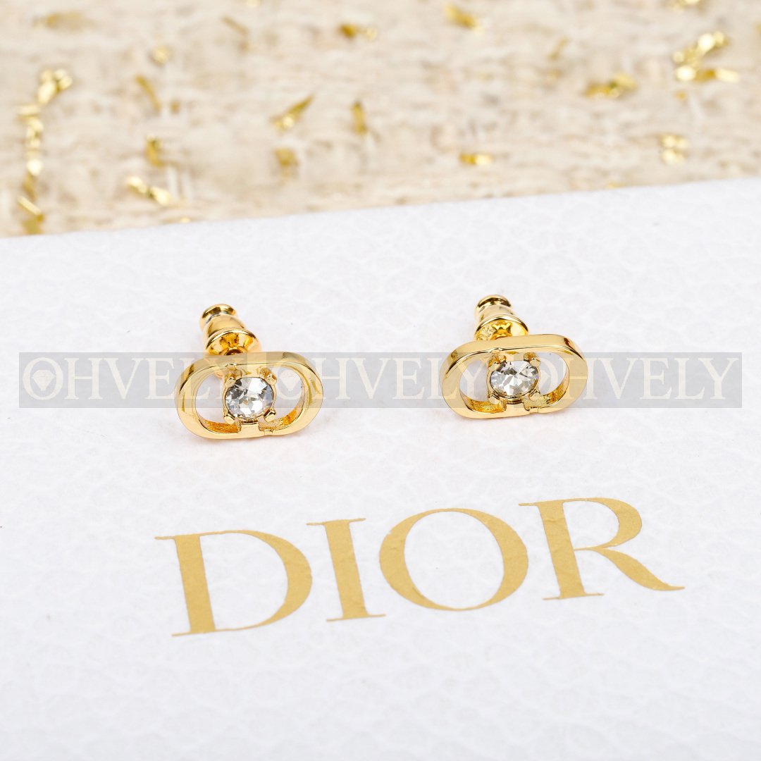 디올 Dior Petit CD Jolie 미니 스터드 이어링