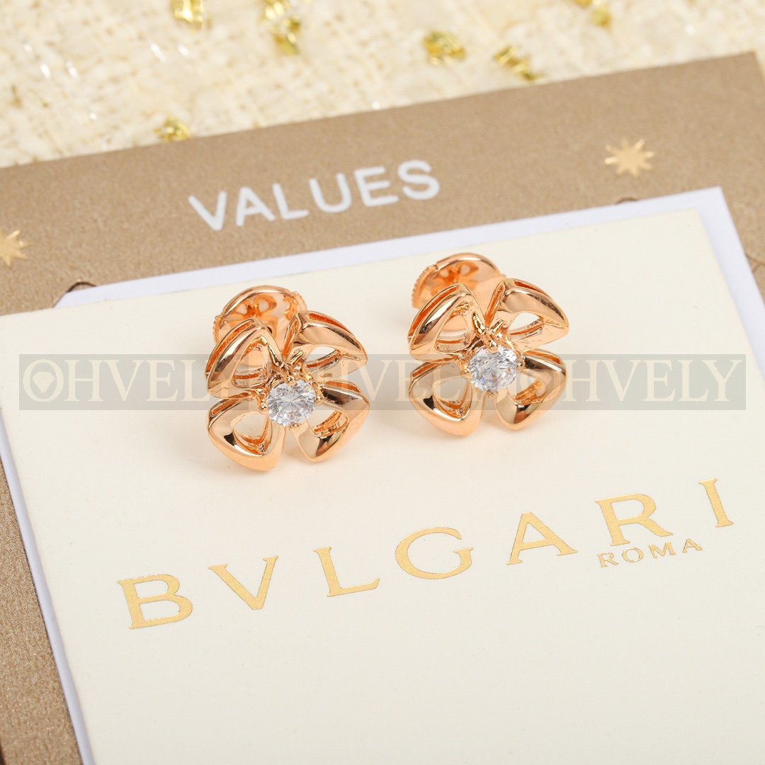 불가리 BVLGARI 피오레버 이어링 (골드)