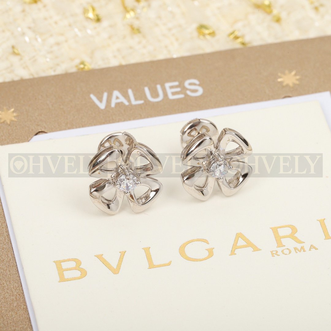불가리 BVLGARI 피오레버 이어링 (실버)