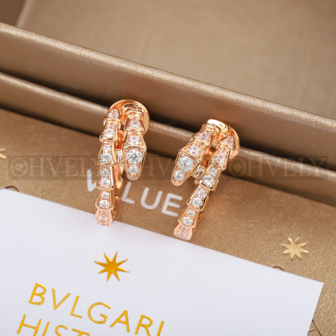 불가리 BVLGARI 세르펜티 바이퍼 이어링 (동판)