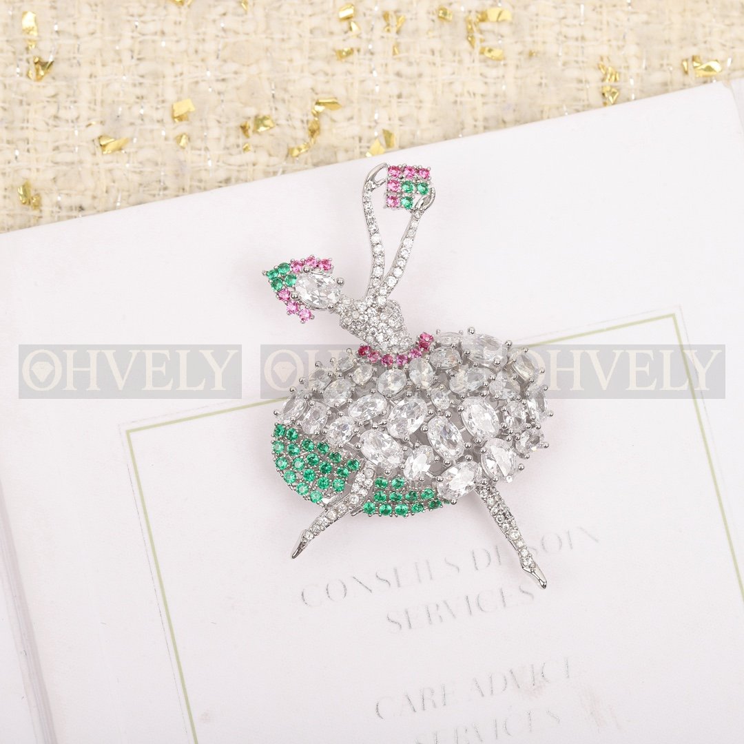 반클리프 아펠 Van Cleef & Arpels 스패니시 발레리나 클립