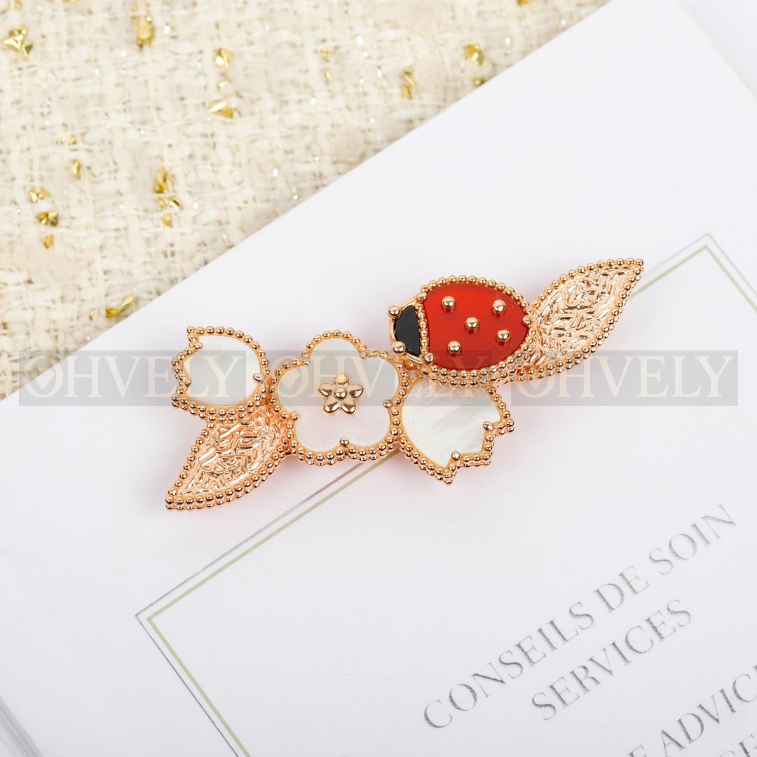 반클리프 아펠 Van Cleef & Arpels 럭키 스프링 클립