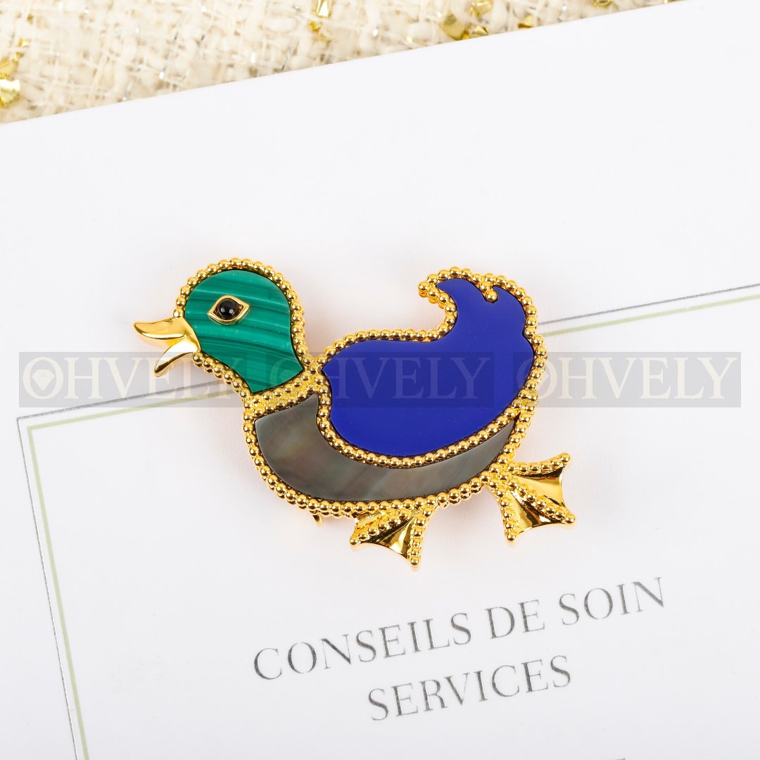 반클리프 아펠 Van Cleef & Arpels 럭키 애니멀즈 까나르 클립