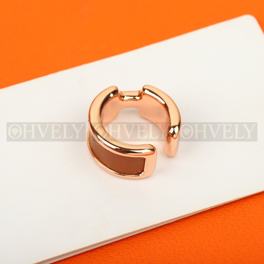 에르메스 Hermès 올림프 Olympe 이어 커프 (브라운)