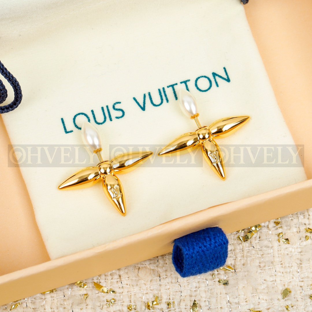 루이비통 Louis Vuitton 북클 드레이유 퓨어 LV 이어링