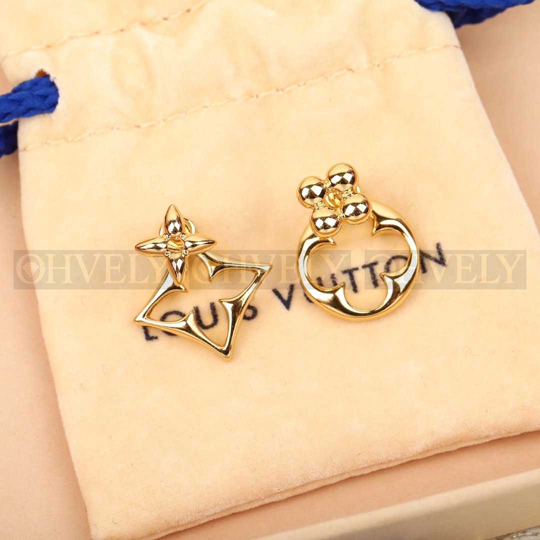 루이비통 Louis Vuitton 북클 드레이유 플로라그램 이어링