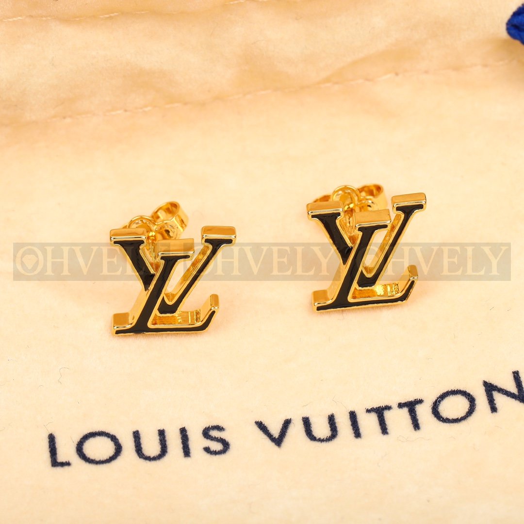 루이비통 Louis Vuitton 북클 드레이유 LV 아이코닉 에나멜 이어링