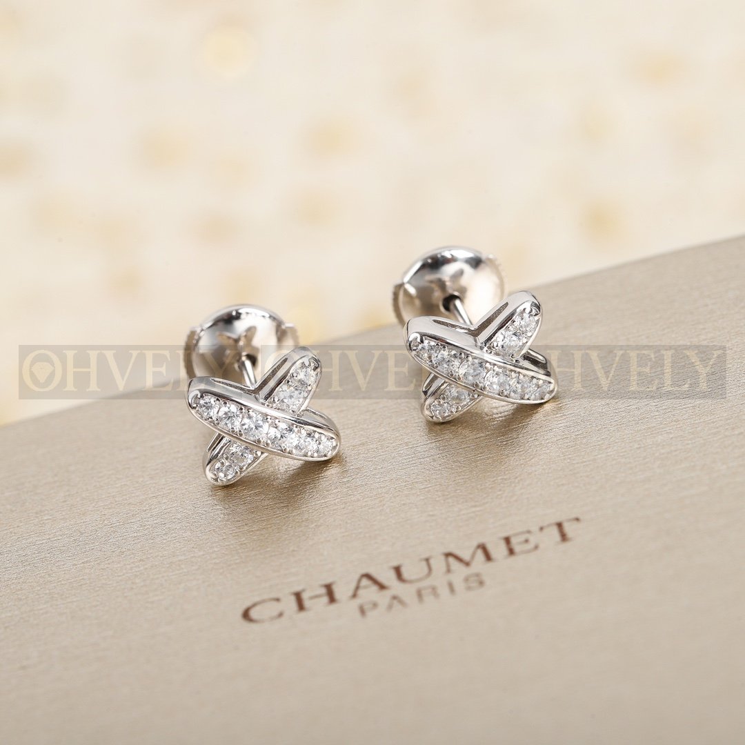 쇼메 Chaumet 주 드 리앙 이어링 실버
