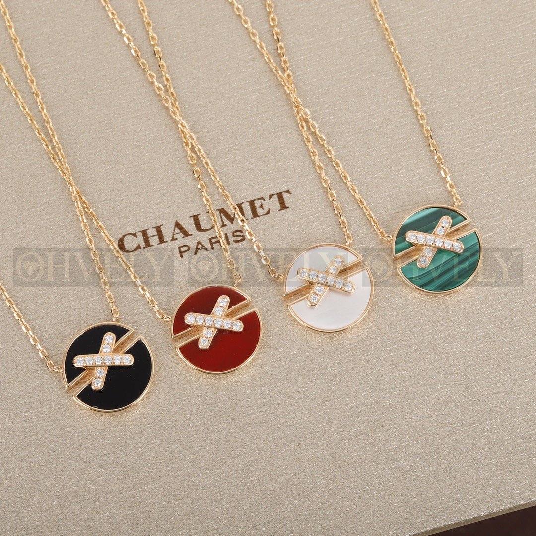 쇼메 Chaumet 주 드 리앙 하모니 펜던트 스몰 모델 ( 블랙, 레드, 화이트, 그린 )