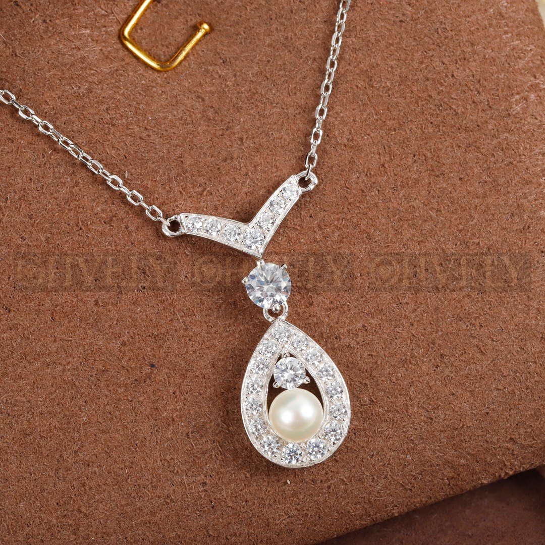 쇼메 Chaumet 조세핀 아그레뜨 펜던트 화이트 골드 진주
