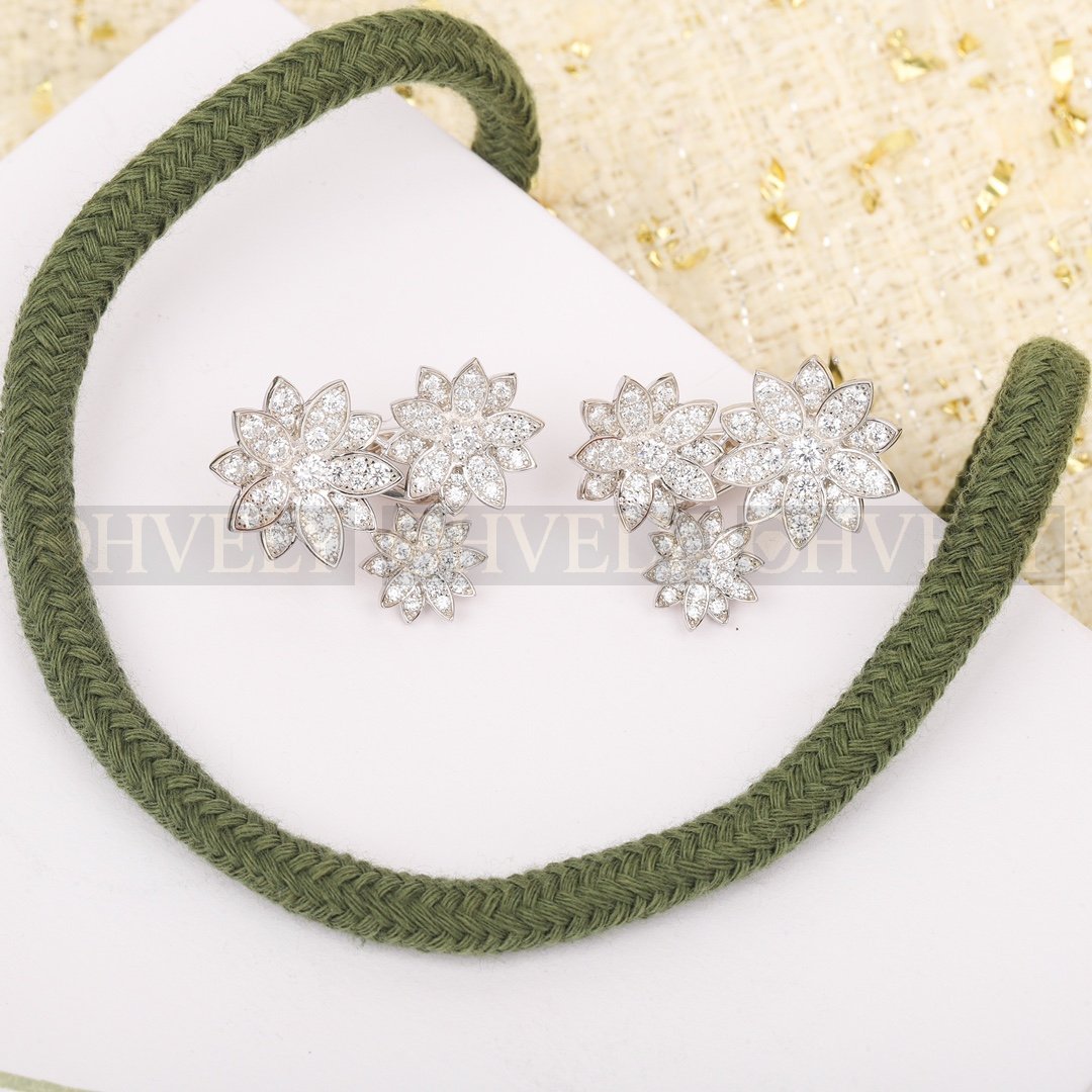 반클리프 아펠 Van Cleef & Arpels 로터스(Lotus) 이어링
