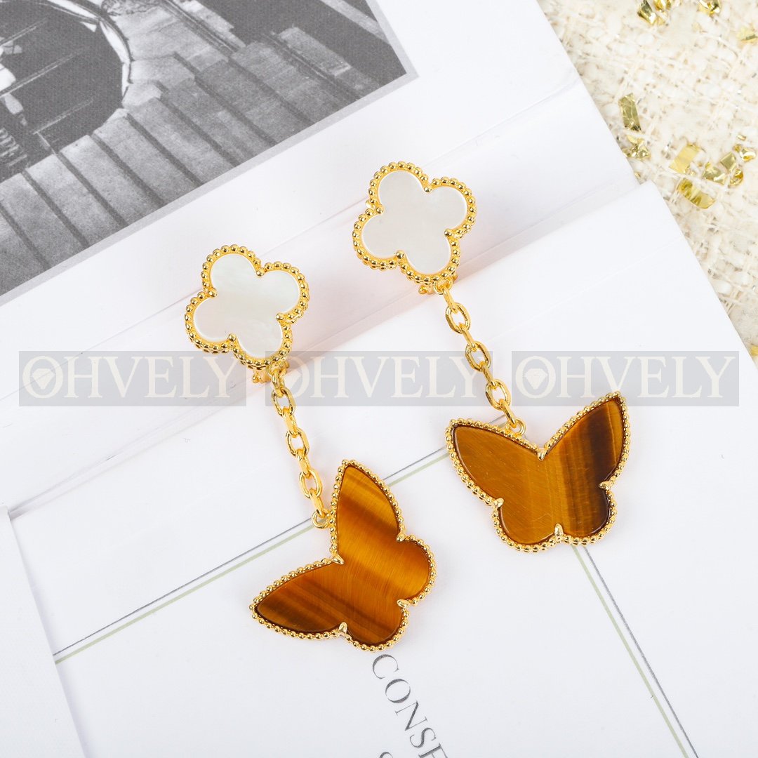 반클리프 아펠 Van Cleef & Arpels 럭키 알함브라 이어링