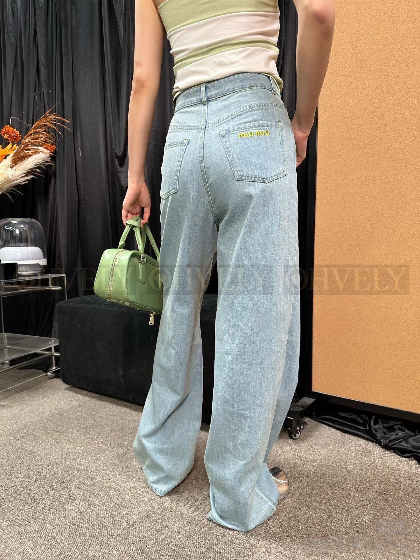 【 ZP버전 】miumiu 26ss 데님 진