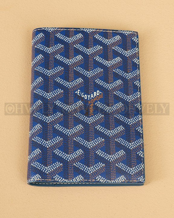 GOYARD 고야드 그르넬 여권 케이스 블루