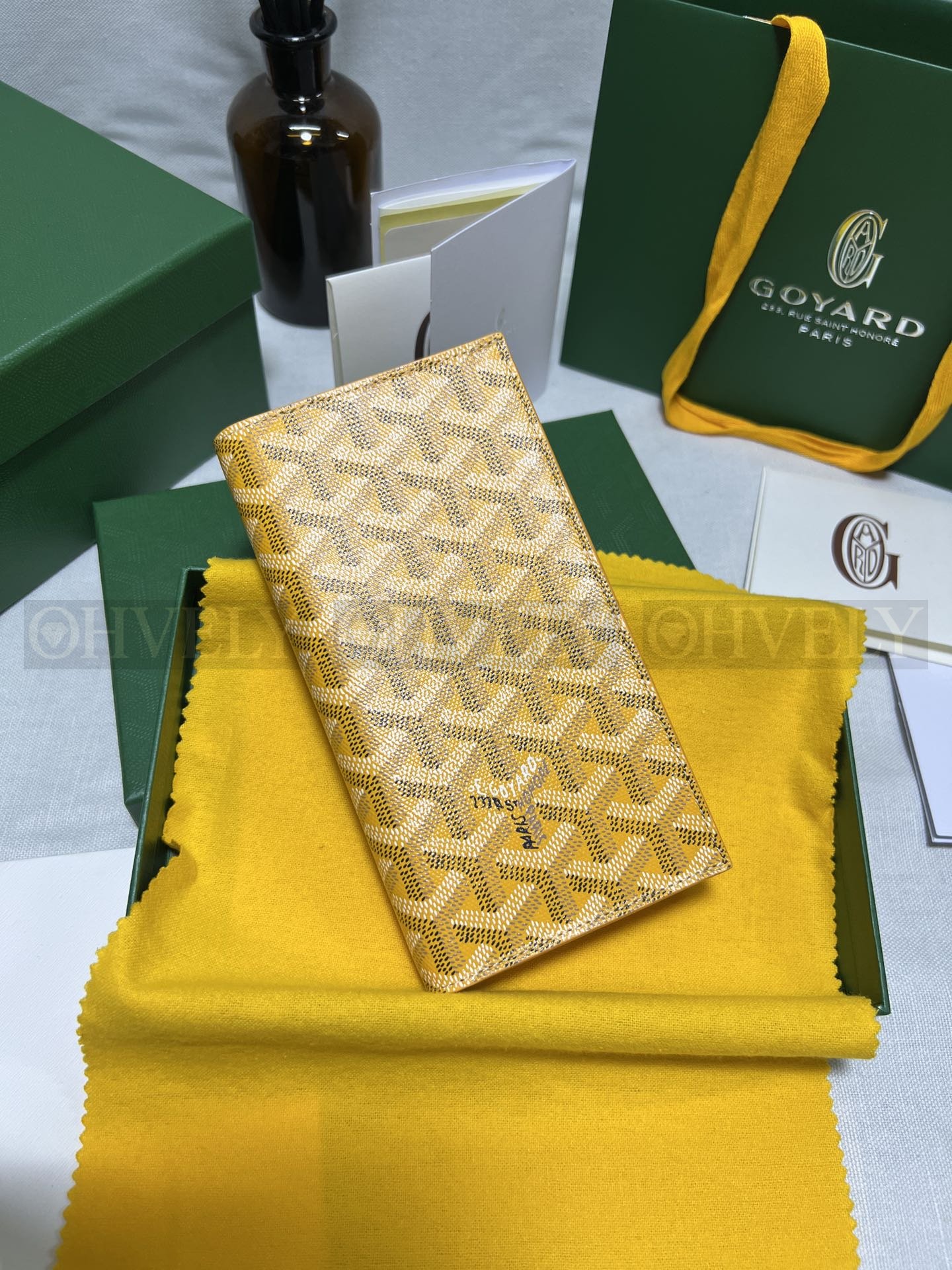 GOYARD 고야드 리슐리외 롱 수납 월렛 옐로우