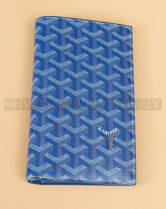 GOYARD 고야드 리슐리외 롱 카드 홀더 블루