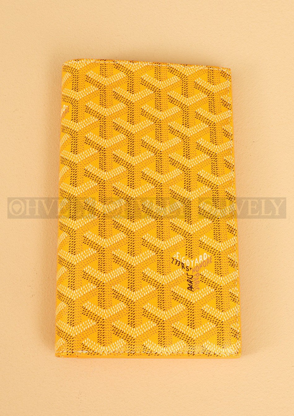 GOYARD 고야드 리슐리외 롱 카드 홀더 옐로
