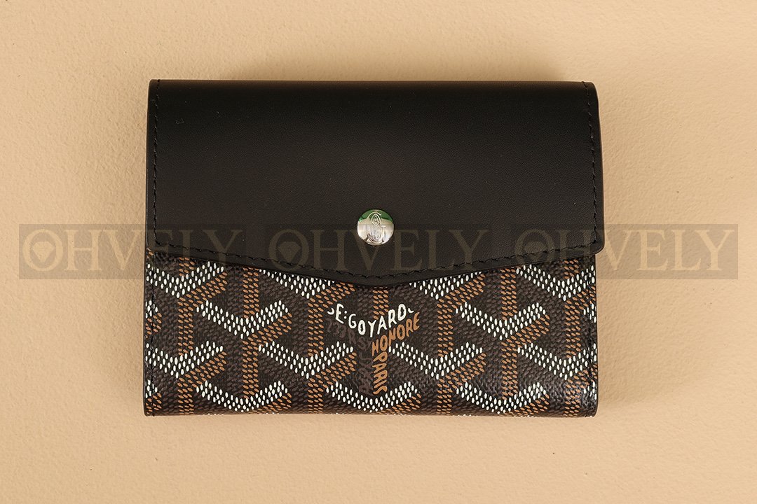 GOYARD 고야드 빅투아르 컴팩트 월렛 블랙