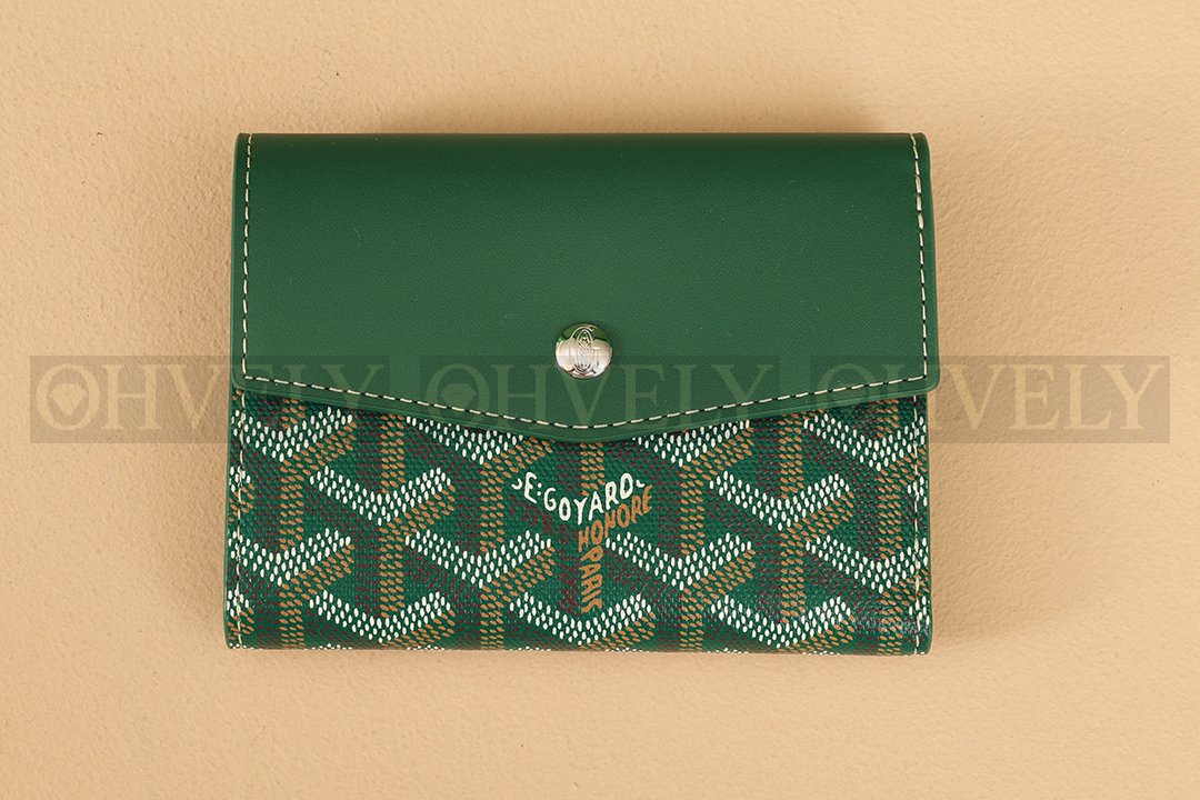 GOYARD 고야드 빅투아르 컴팩트 월렛 그린
