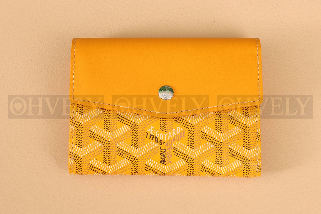 GOYARD 고야드 빅투아르 컴팩트 월렛 옐로우