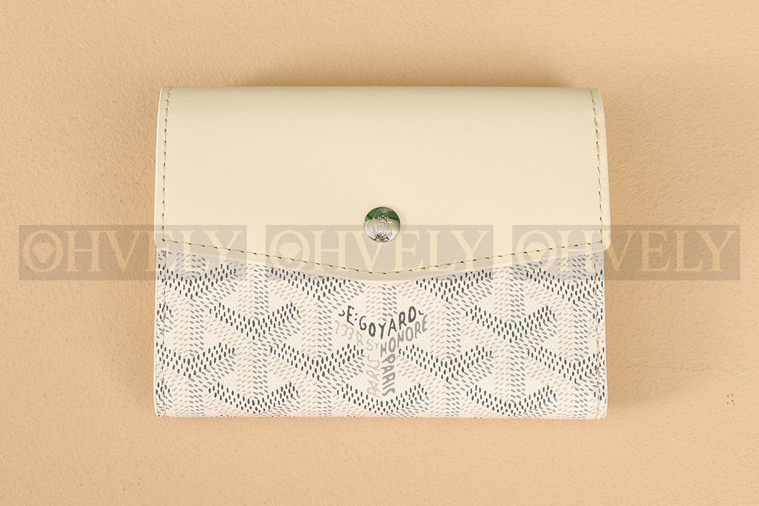 GOYARD 고야드 빅투아르 컴팩트 월렛 화이