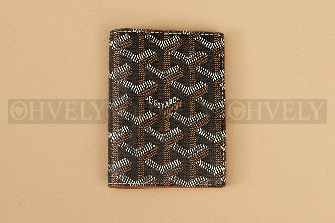 GOYARD 고야드 생 피에르 카드 홀더 블랙&브라운