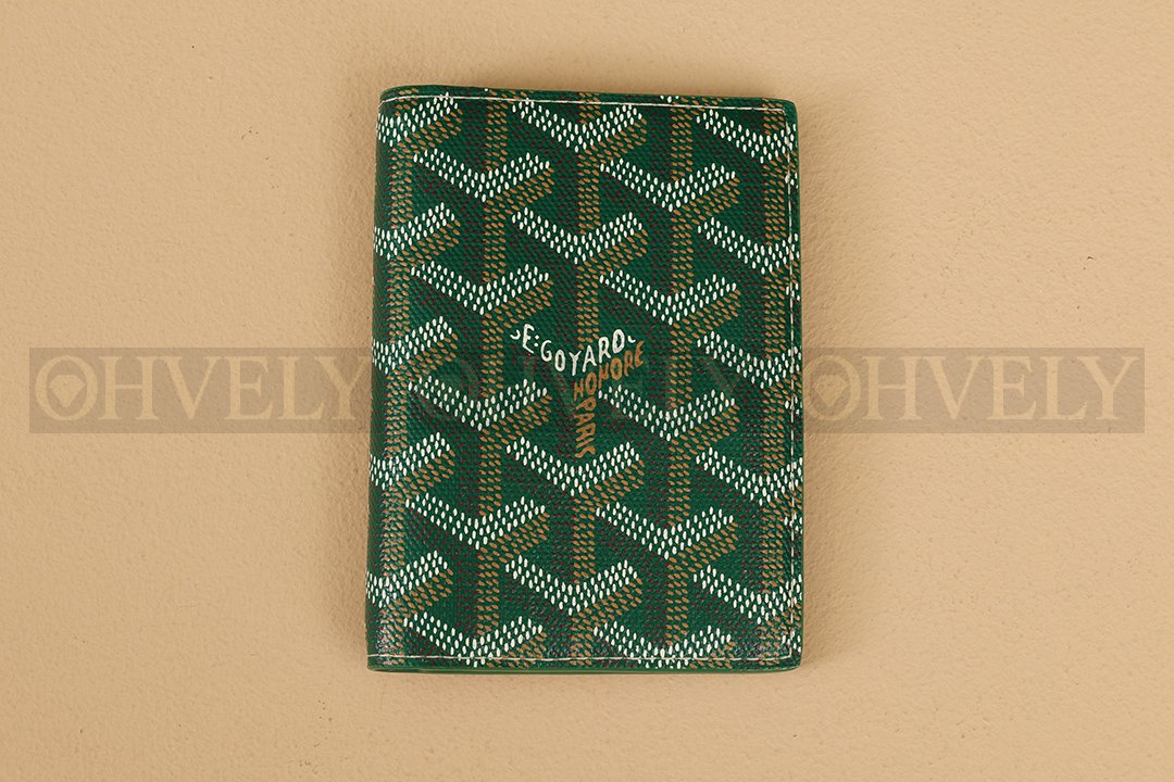 GOYARD 고야드 생 피에르 카드 홀더 그린